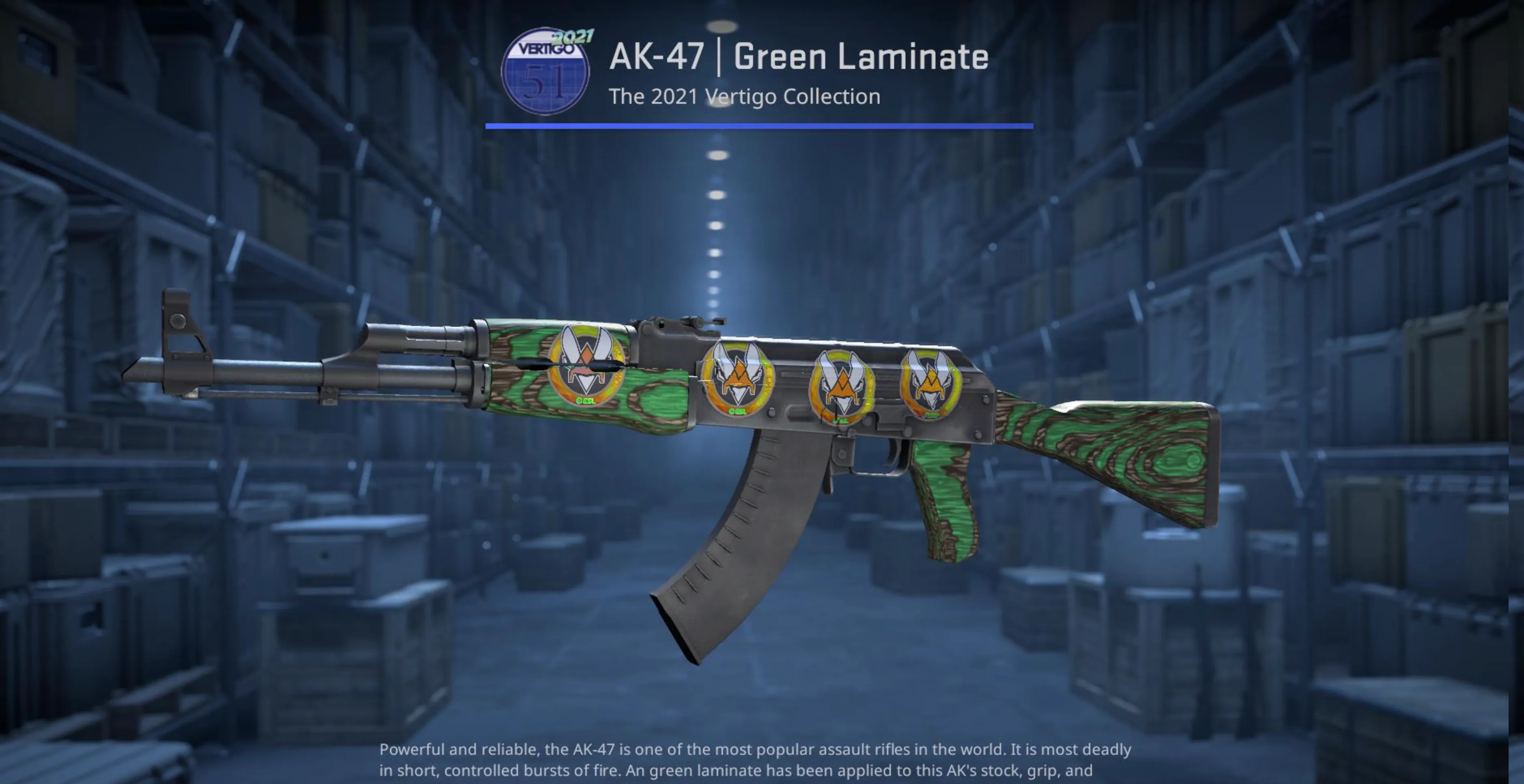 AK-47 Green Laminate cheap